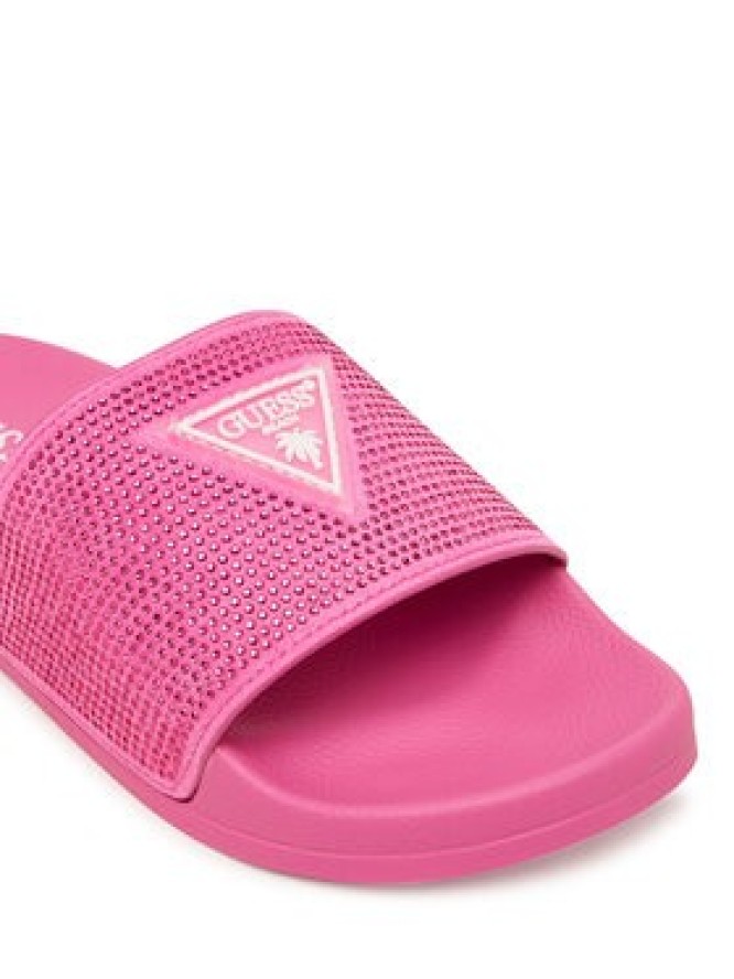 Guess Klapki E6GZ16 BB00F Różowy