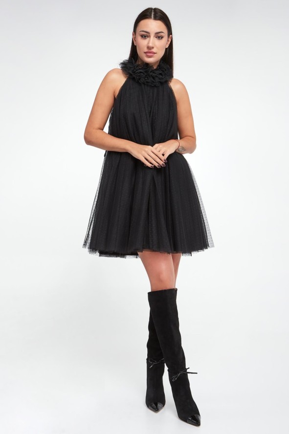 Sukienka tiulowa mini TWINSET ACTITUDE