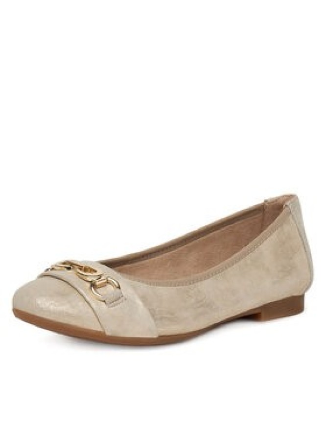 Remonte Baleriny D0K10-90 Złoty