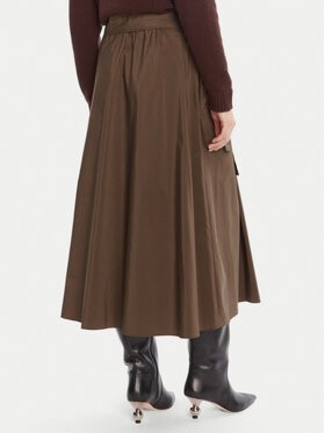 Weekend Max Mara Spódnica trapezowa Zarda 2525106031 Brązowy Regular Fit