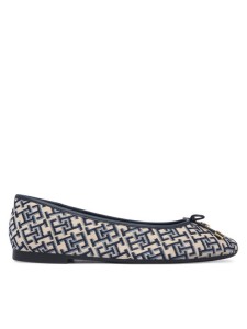 Tommy Hilfiger Baleriny Th Charm Jacquard Ballerina FW0FW09504 Kolorowy