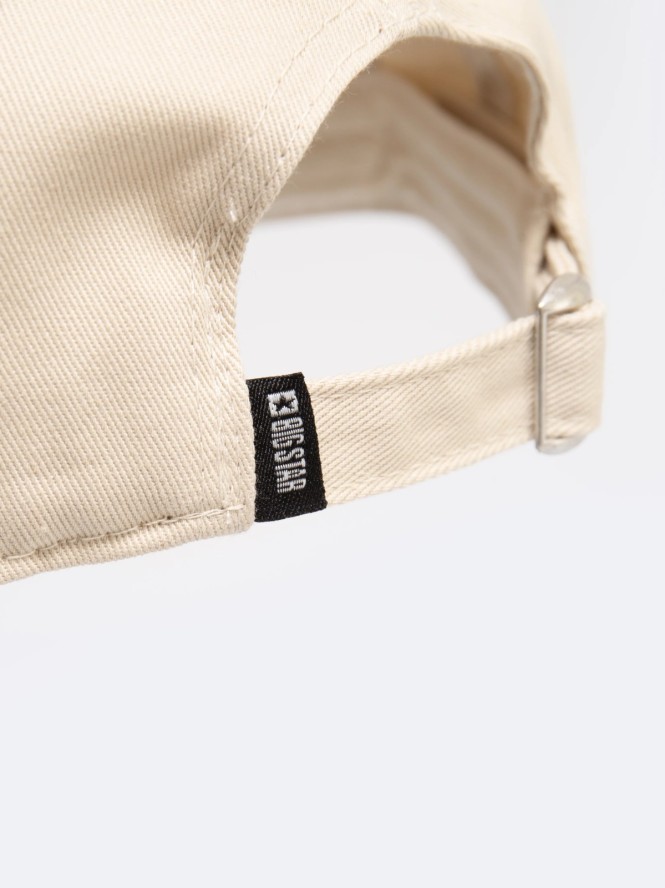 Czapka z daszkiem z logo BIG STAR beżowo-granatowa Rubona 000