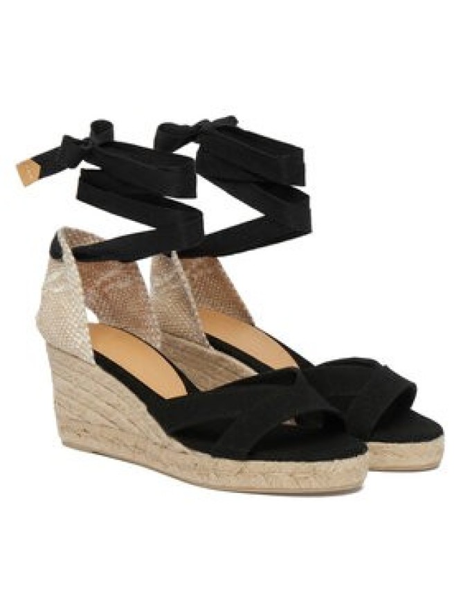Castañer Espadryle Bailey 25677 Czarny