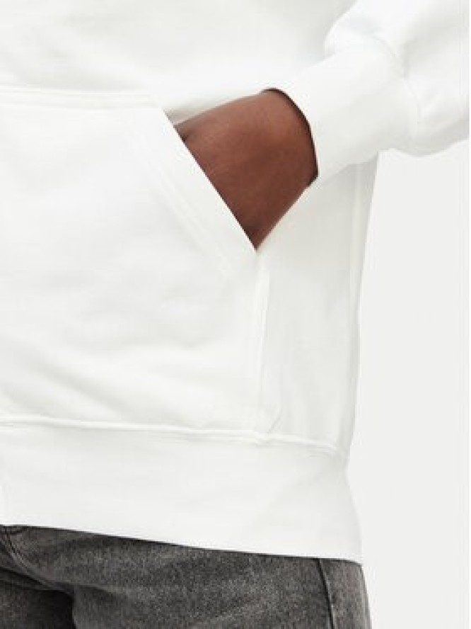Calvin Klein Bluza LV044G215G Biały Relaxed Fit