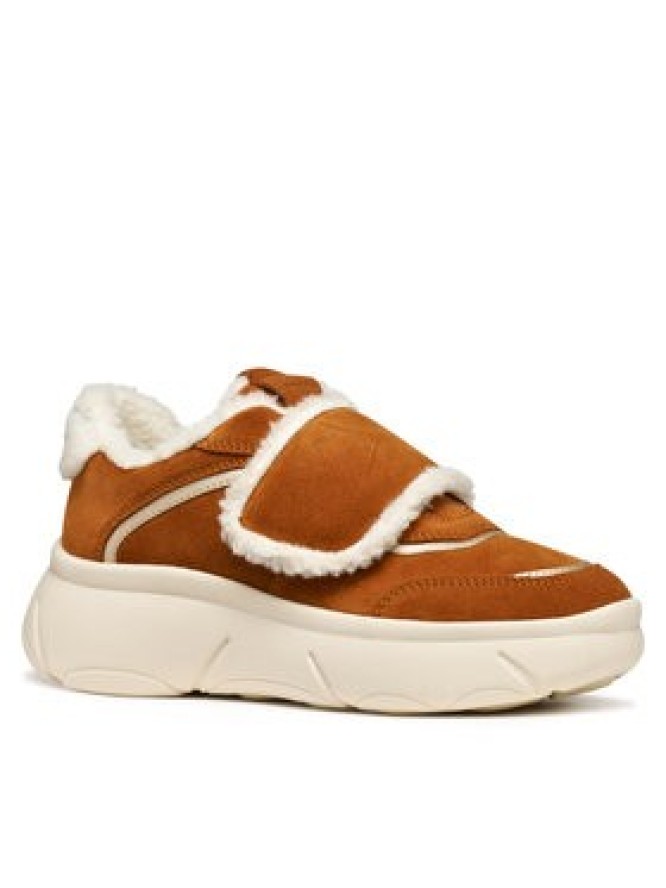 Geox Sneakersy D Nebula 2.0 X D56NHD 022NF C6001 Brązowy