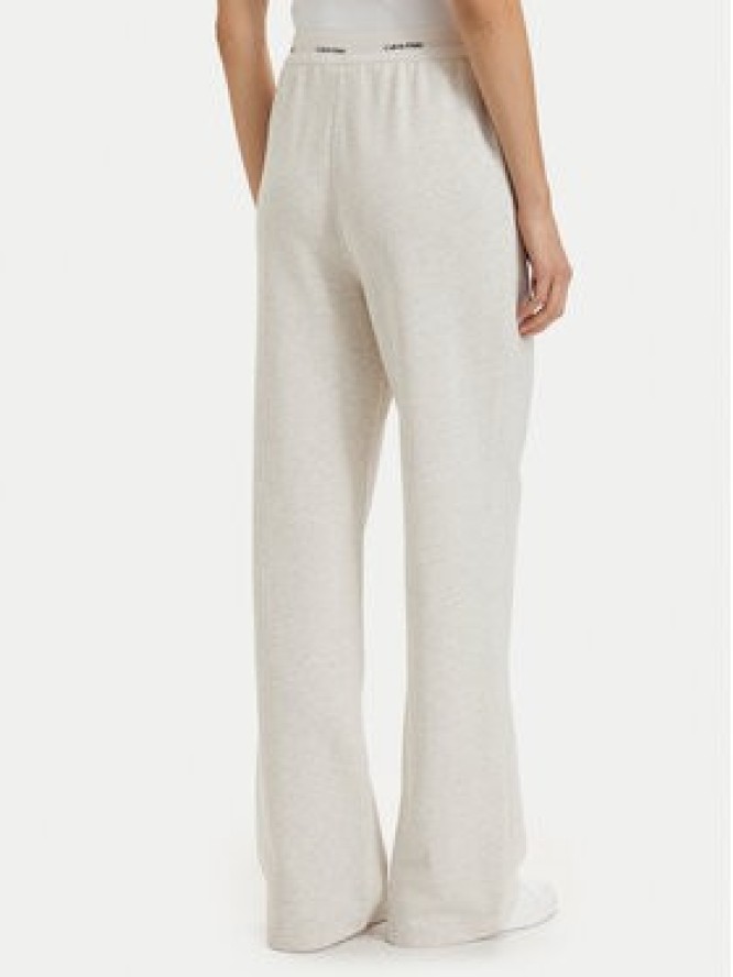 Calvin Klein Jeans Spodnie dresowe LV047G253G Kremowy Relaxed Fit