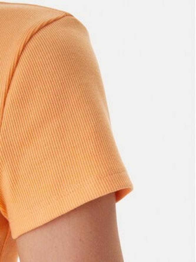 HUGO T-Shirt Easy 50523924 Pomarańczowy Slim Fit