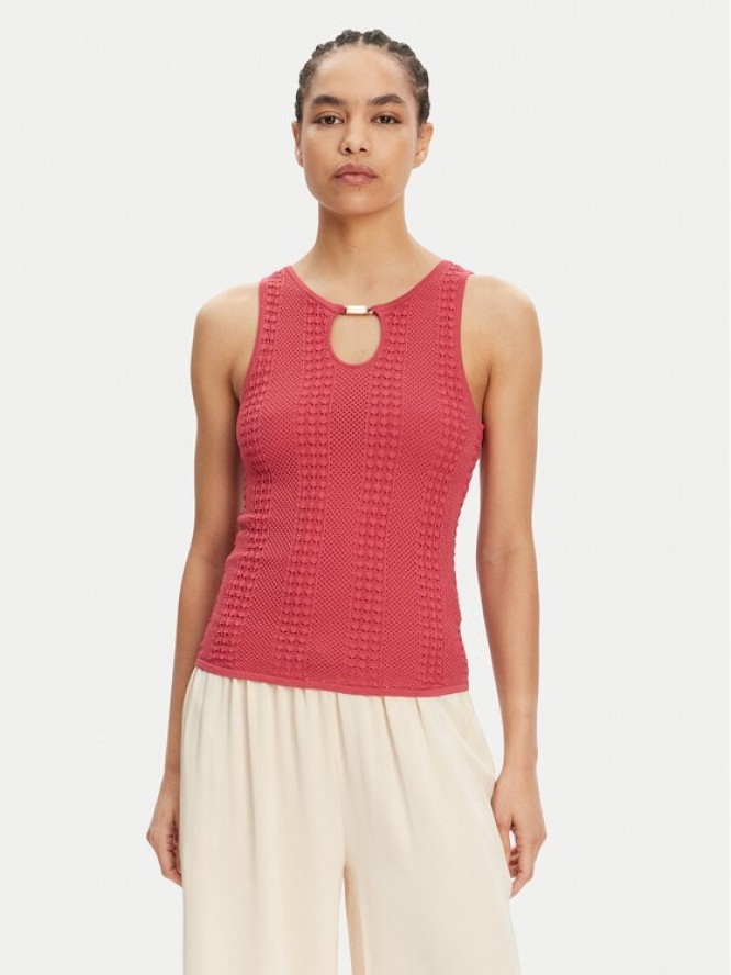 Marciano Guess Bluzka 5GGR09 5869Z Czerwony Slim Fit