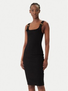 Versace Jeans Couture Sukienka codzienna 80HAO943 J0198 Czarny Slim Fit