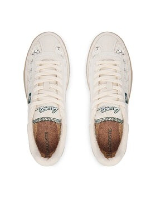 Lacoste Sneakersy Baseshot Lite 51SFA0090 Beżowy jasny