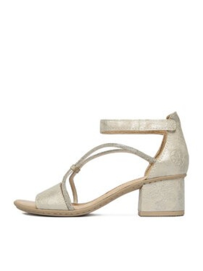 Rieker Sandały CEO-64654-40 Srebrny