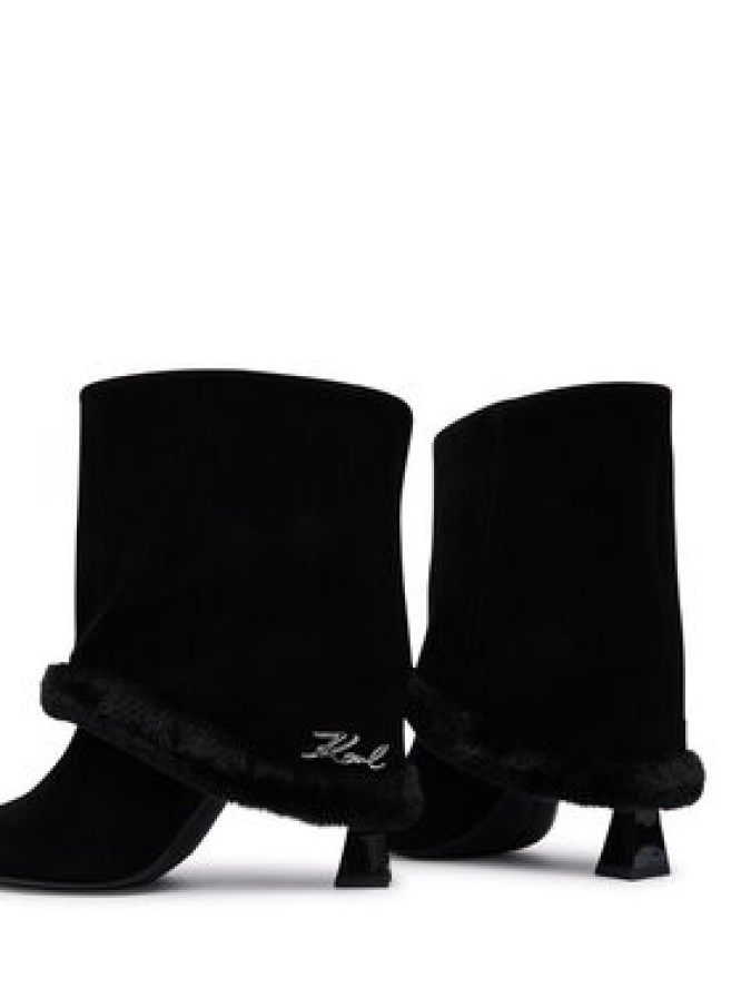 KARL LAGERFELD Botki Debutante KL32052 Czarny