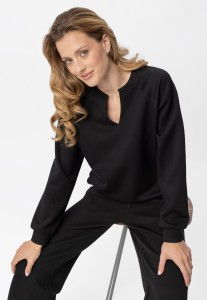 Bluza z dekoltem w serek B-KAYA