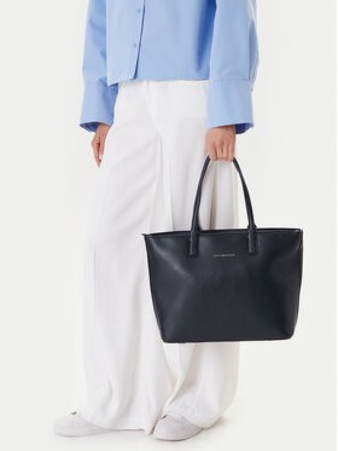 Tommy Hilfiger Torebka Th Logotape Tote AW0AW17449 Granatowy