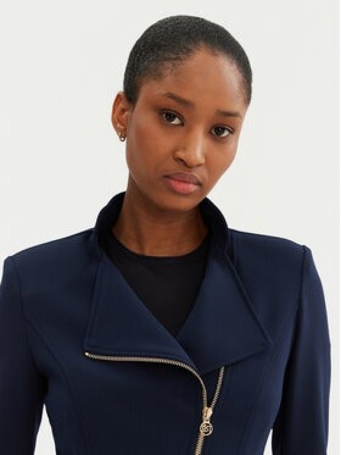 Rinascimento Marynarka CFC0122737003 Granatowy Regular Fit