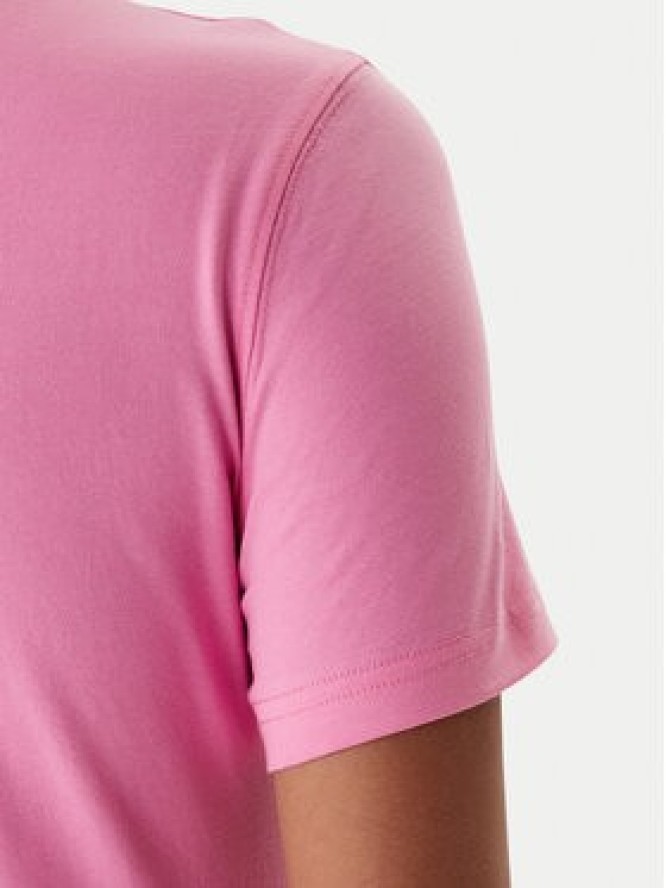 Versace Jeans Couture T-Shirt 80HAHT02 CJ03T Różowy Slim Fit