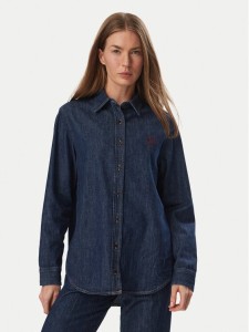 Tommy Hilfiger Koszula jeansowa WW0WW52176 Granatowy Relaxed Fit