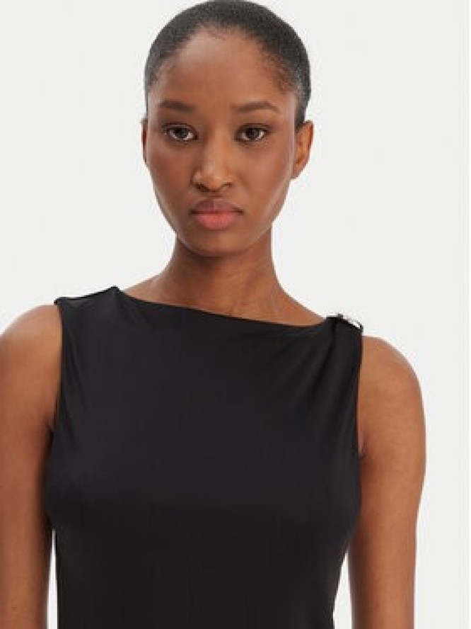 HUGO Top Dastasy 50555782 Czarny Regular Fit