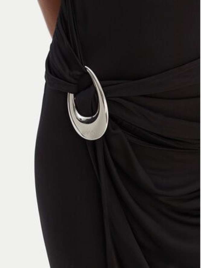 HUGO Sukienka wieczorowa Nastasiel 50554034 Czarny Slim Fit