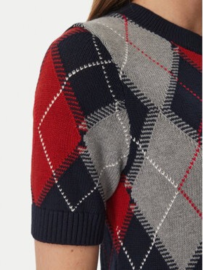 Tommy Hilfiger Sweter WW0WW52313 Kolorowy Regular Fit