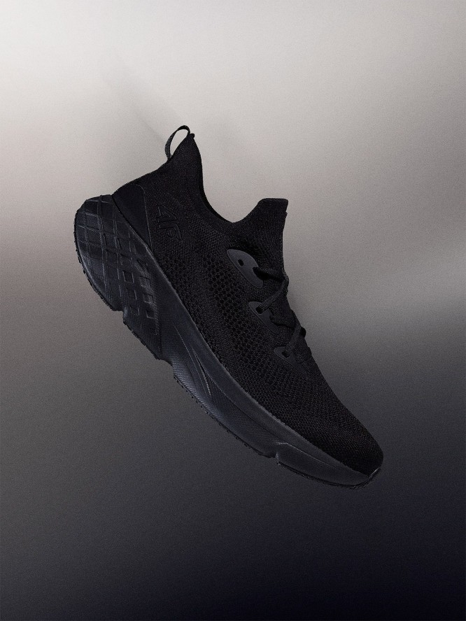 4F Niskie sneakersy Velocity E-knit damskie - czarne 41