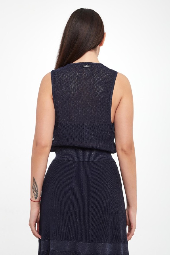 Top damski błyszczący ELISABETTA FRANCHI