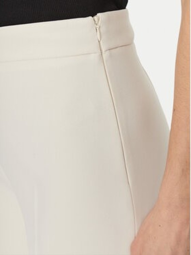 TWINSET Spodnie palazzo 251TP2102 Écru Wide Leg