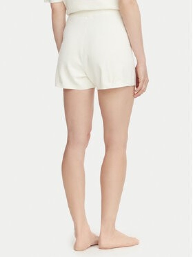 Guess Szorty materiałowe O6BD01 Z1148 Kremowy Regular Fit