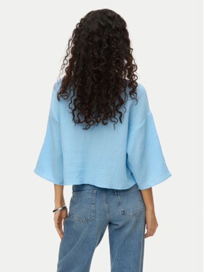 Vero Moda Koszula Natali 10279685 Niebieski Standard Fit