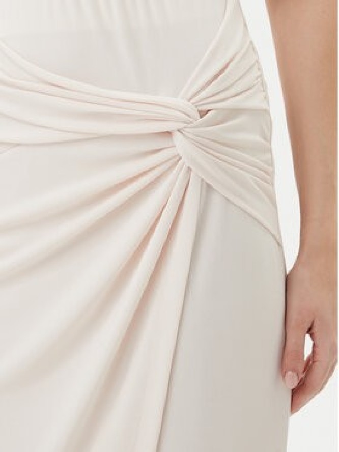 Rinascimento Spódnica midi CFC0123489003 Beżowy Regular Fit