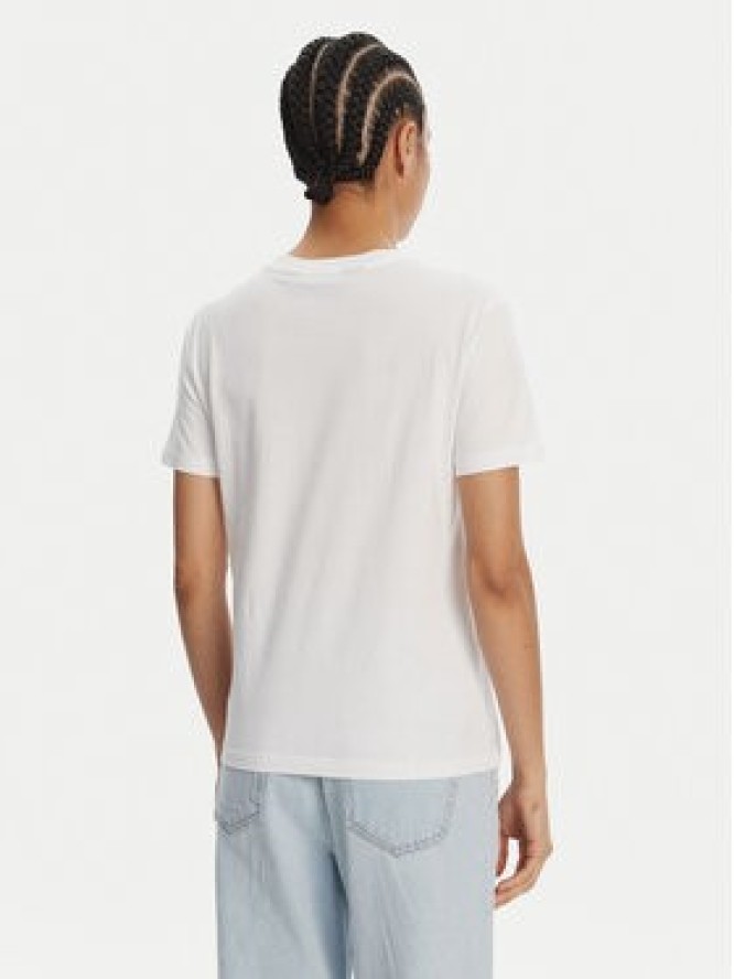 Just Cavalli T-Shirt 78PAHA01 Biały Regular Fit