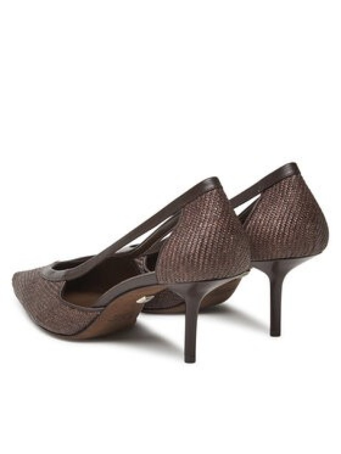 Max Mara Szpilki Strawpump 2514521312600 Brązowy