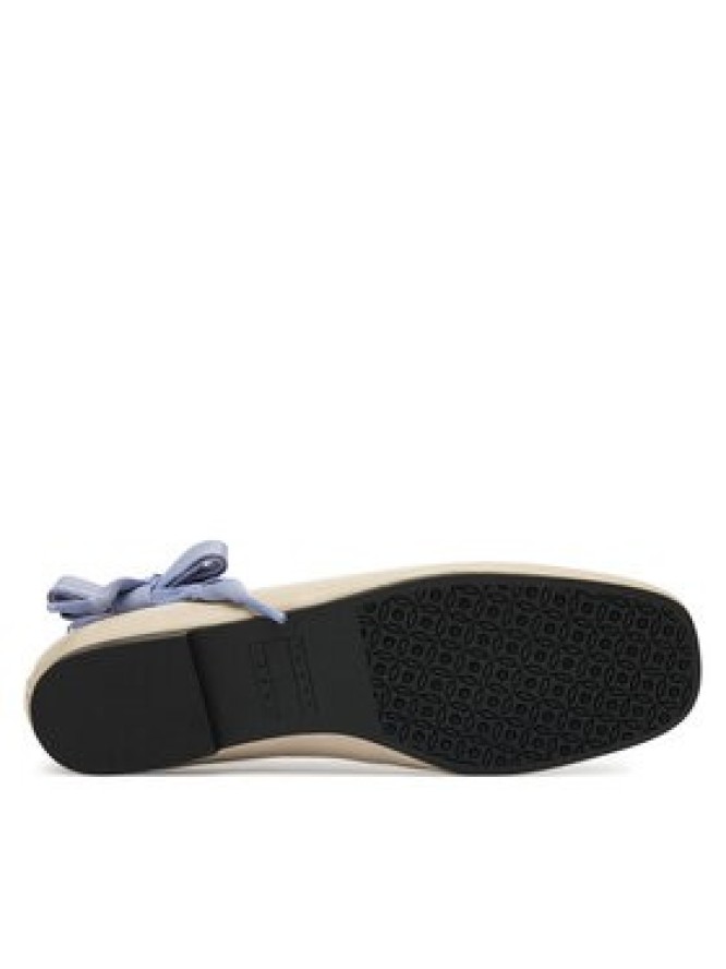 Tommy Jeans Baleriny Tjw Ballerina With Laces EN0EN02939 Écru