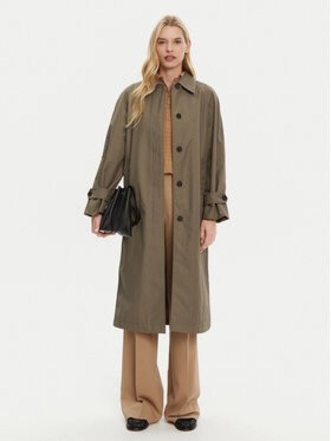 Tommy Hilfiger Płaszcz przejściowy WW0WW44412 Brązowy Relaxed Fit