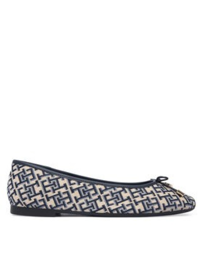 Tommy Hilfiger Baleriny Th Charm Jacquard Ballerina FW0FW09504 Kolorowy