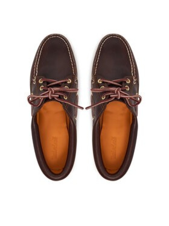 Timberland Mokasyny Authentic Boat 3 Eye Classic TB0513042141 Brązowy