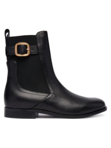 TWINSET Sztyblety Tronchetto 252TCP120 Czarny