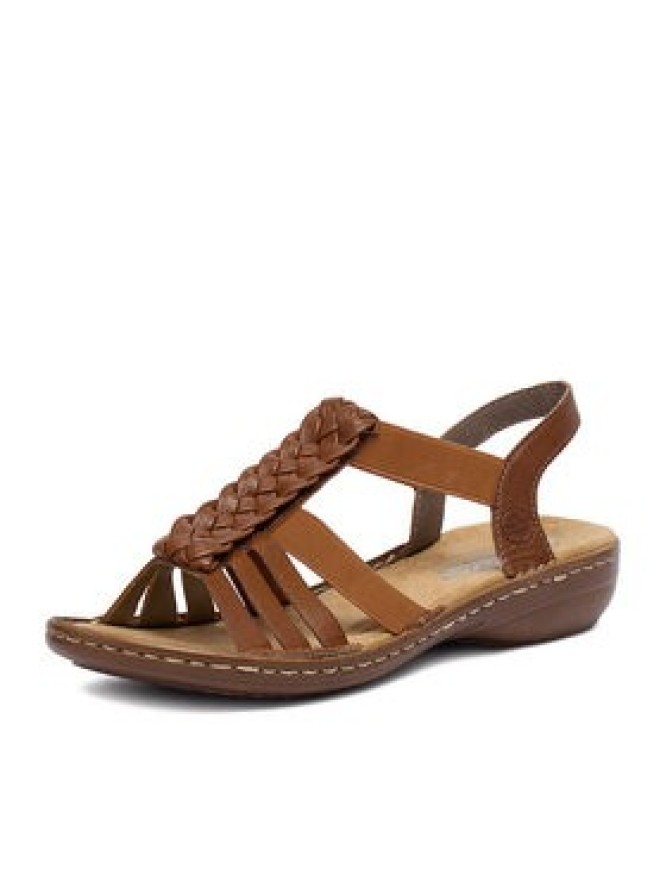 Rieker Sandały CEO-60809-24 Brązowy