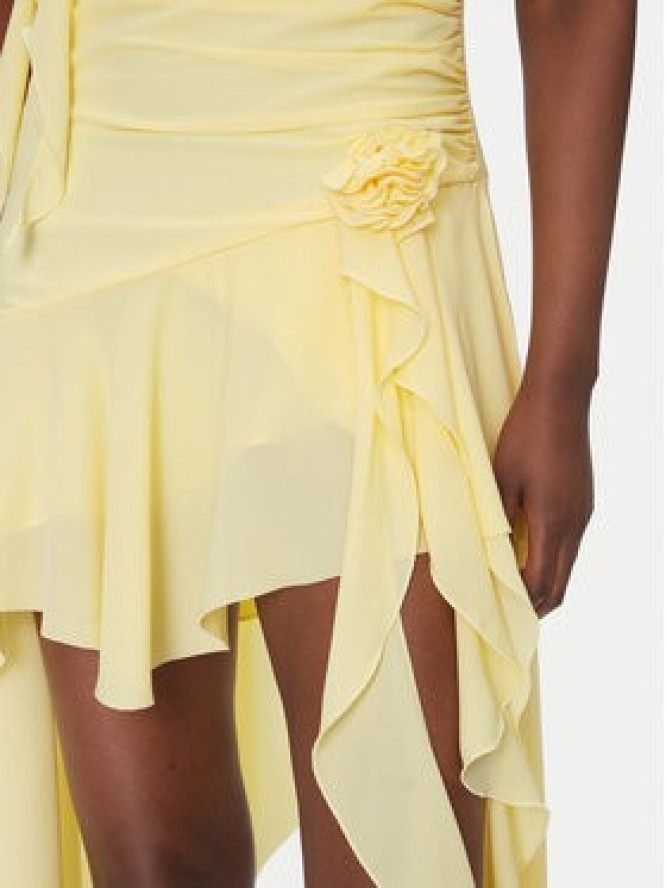 Bardot Sukienka koktajlowa 59046DB Żółty Regular Fit