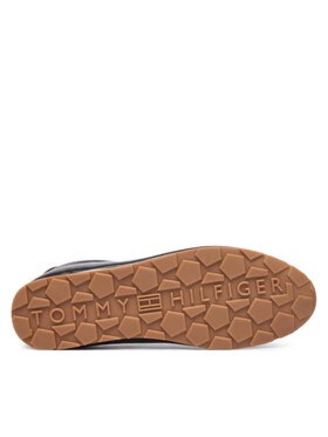 Tommy Hilfiger Sneakersy Bella Sneaker Leather FW0FW09495 Brązowy