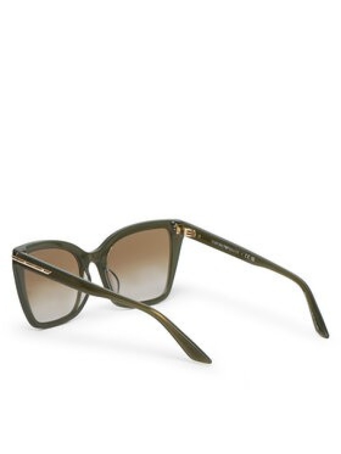 Emporio Armani Okulary przeciwsłoneczne 0EA4273BU 63788E Zielony