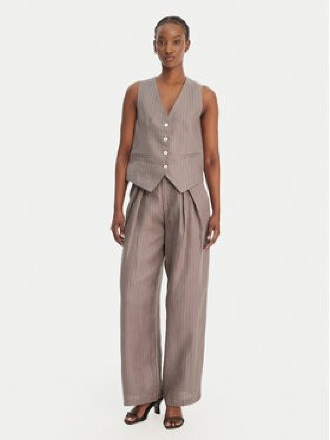 Eleh Kamizelka garniturowa SS260027 Szary Oversize