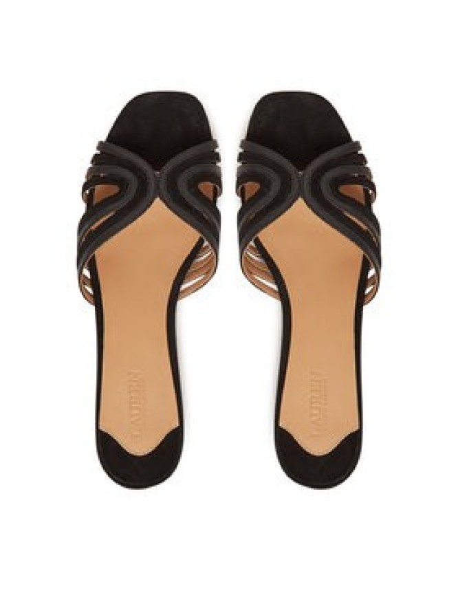 LAUREN RALPH LAUREN Klapki Fay 802961818003 Czarny
