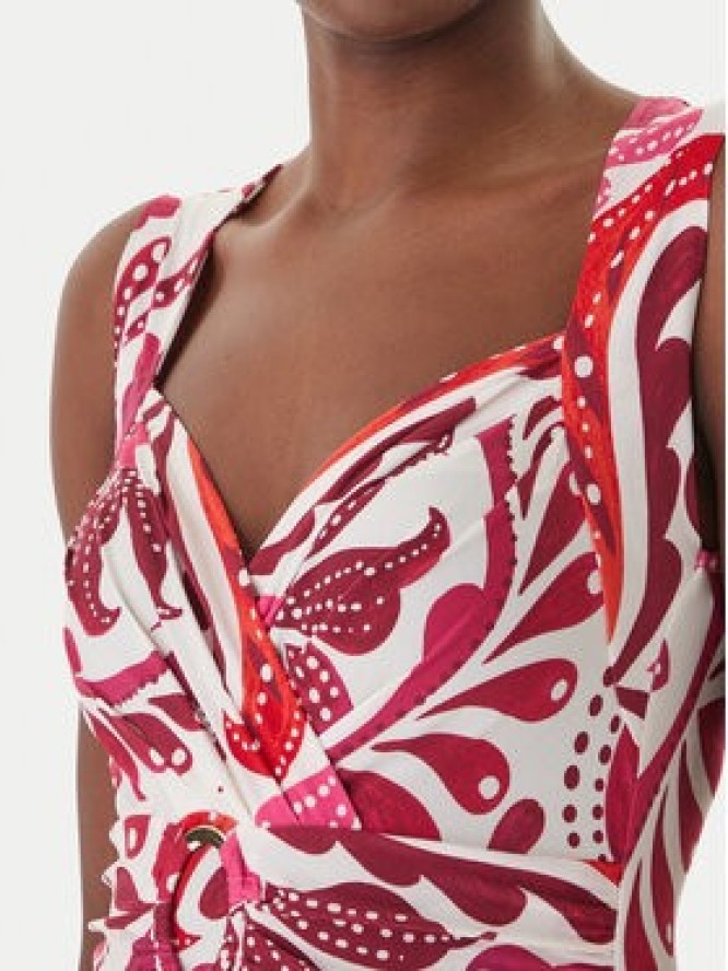 Morgan Sukienka letnia 261-RANNIE Różowy Regular Fit