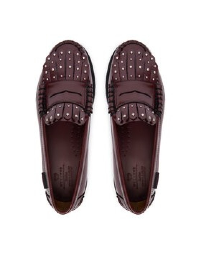 Weekend Max Mara Loafersy Weekendanlug 2525526015670 Bordowy