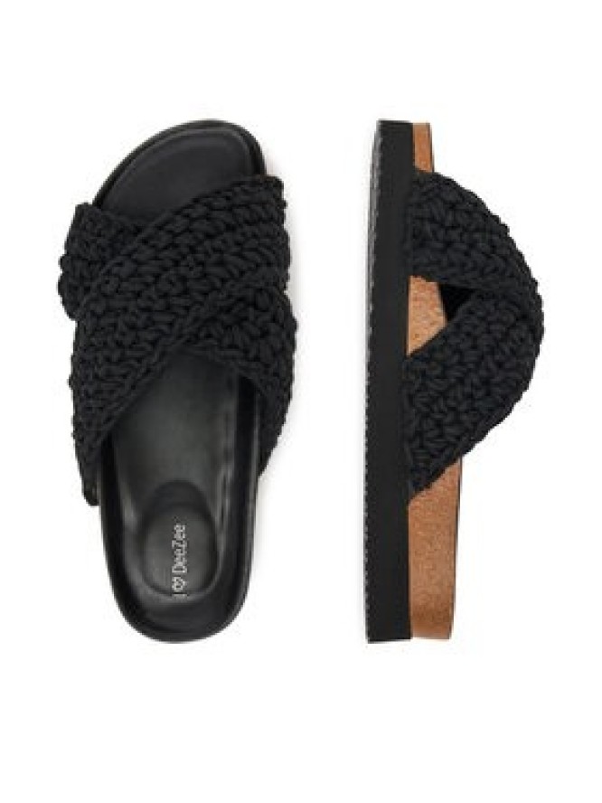 DeeZee Klapki MXCR-211 Czarny