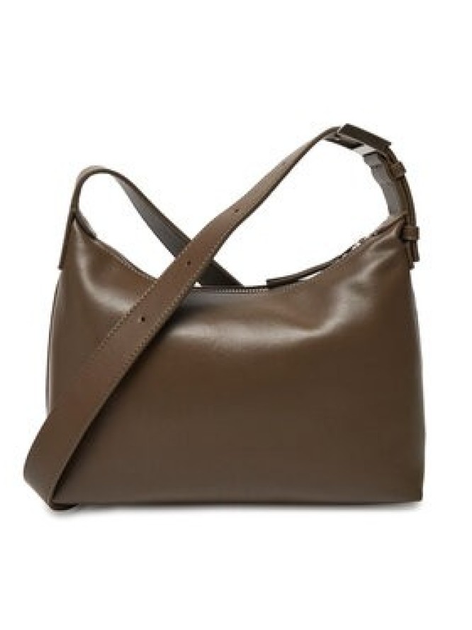 Calvin Klein Torebka Hardware Strap Medium Crossbody K60K613028 Brązowy