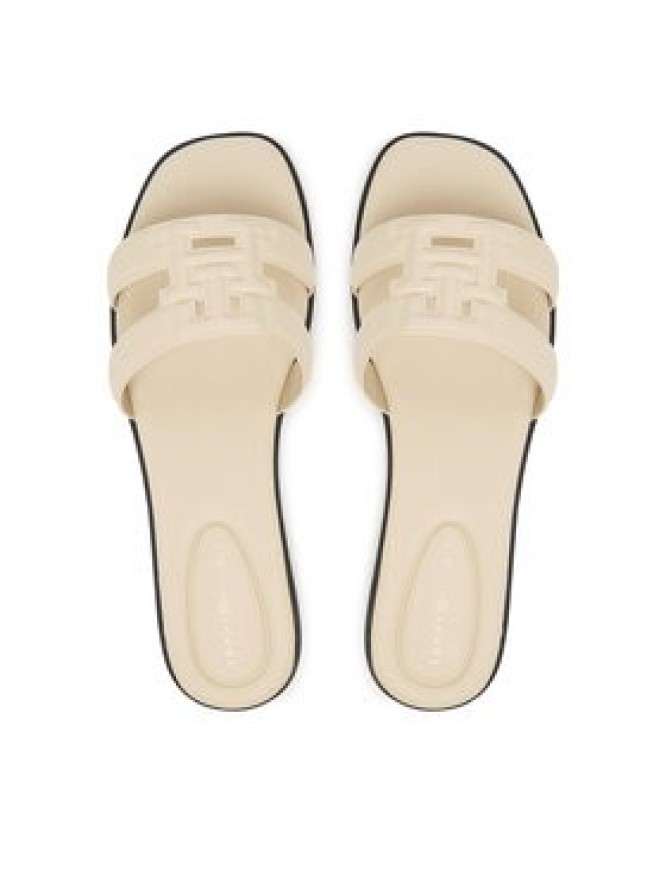 Tommy Hilfiger Klapki FW0FW08671 Écru