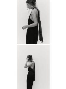 Kombinezon z tkaniny NAIA - ciemnofioletowy