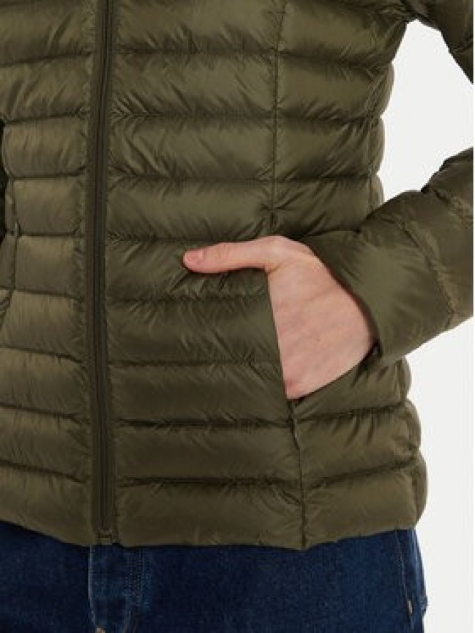 Jott Kurtka puchowa Cha P000WDOW02 Zielony Slim Fit